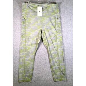 Fabletics Motion 365+ High Waisted  Womens 3X /7-8 Camouflage Print Leggings